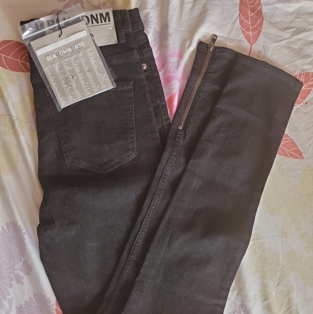 BLK DNM dark gray skinny jeans